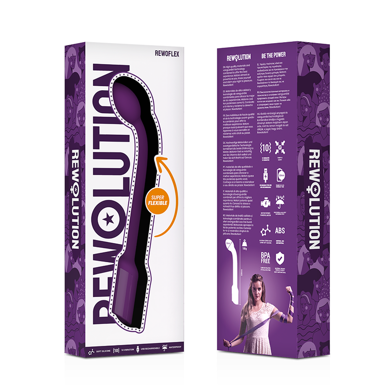 REWOFLEX VIBRADOR ESTIMULADOR FLEXÍVEL DE PONTO G