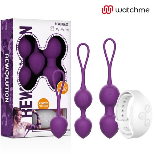 REWOBEADS BOLAS VIBRATÓRIAS CONTROLE REMOTO COM TECNOLOGIA WATCHME