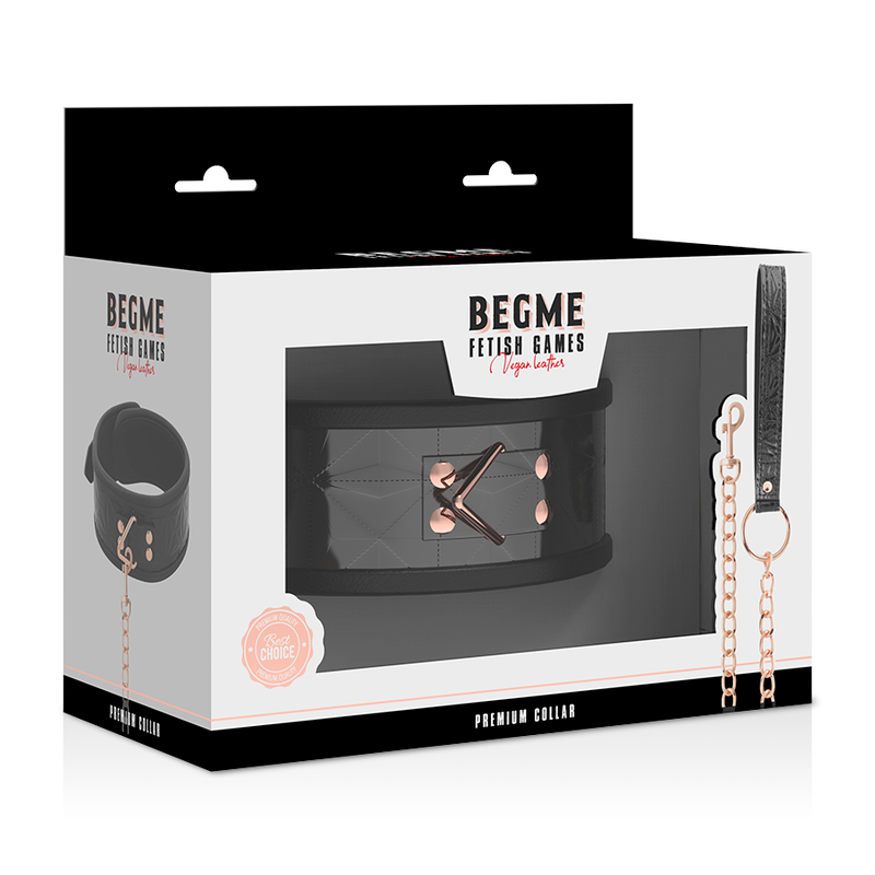 BLACK EDITION PREMIUM COLAR DE COURO VEGAN