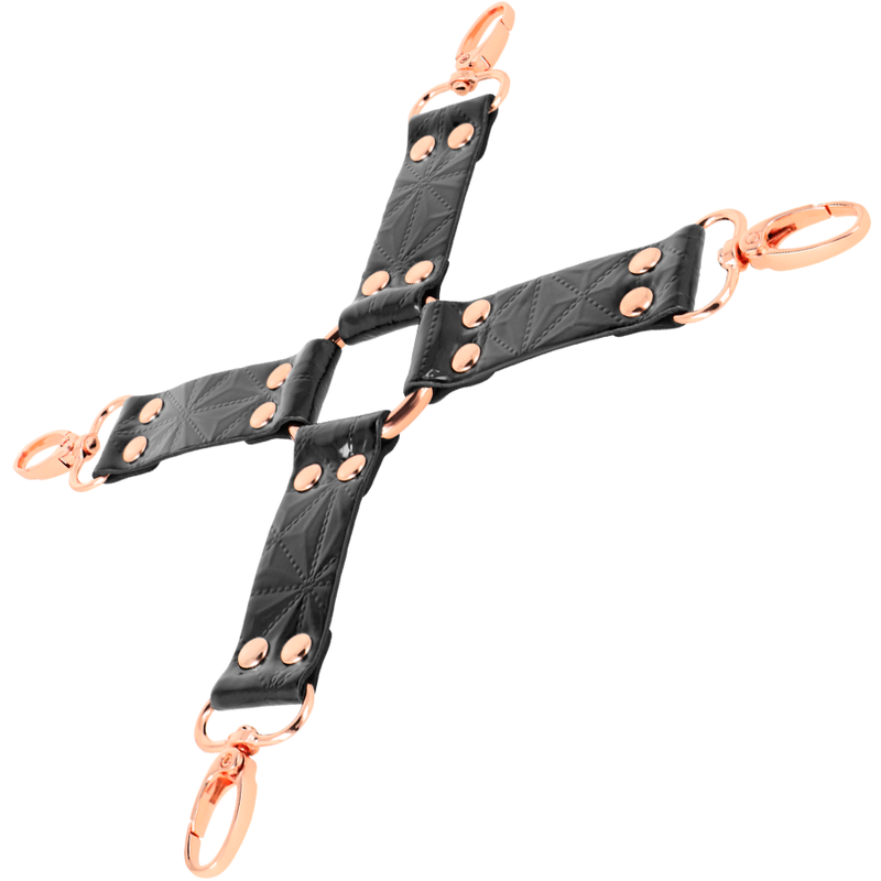 BLACK EDITION HOG TIE DE COURO VEGANO