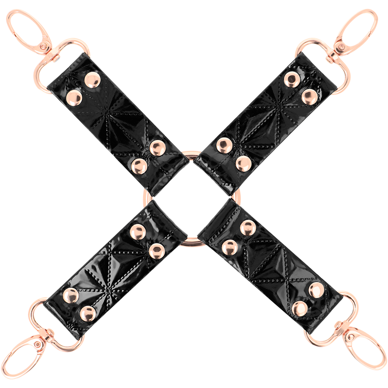 BLACK EDITION HOG TIE DE COURO VEGANO