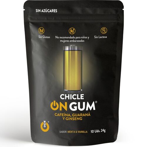 ON CAFFEINE, GINSENG AND GUARANA GUM 10 UNITS
