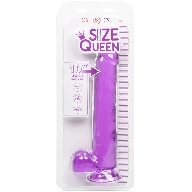 DILDO QUEEN TAMANHO ROXO 25.5 CM