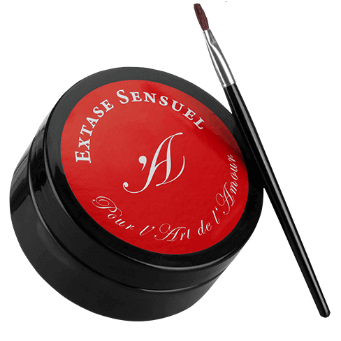 TINTA CORPORAL CHOCOLATE COM EFEITO DE ATRAÇÃO 50 ML