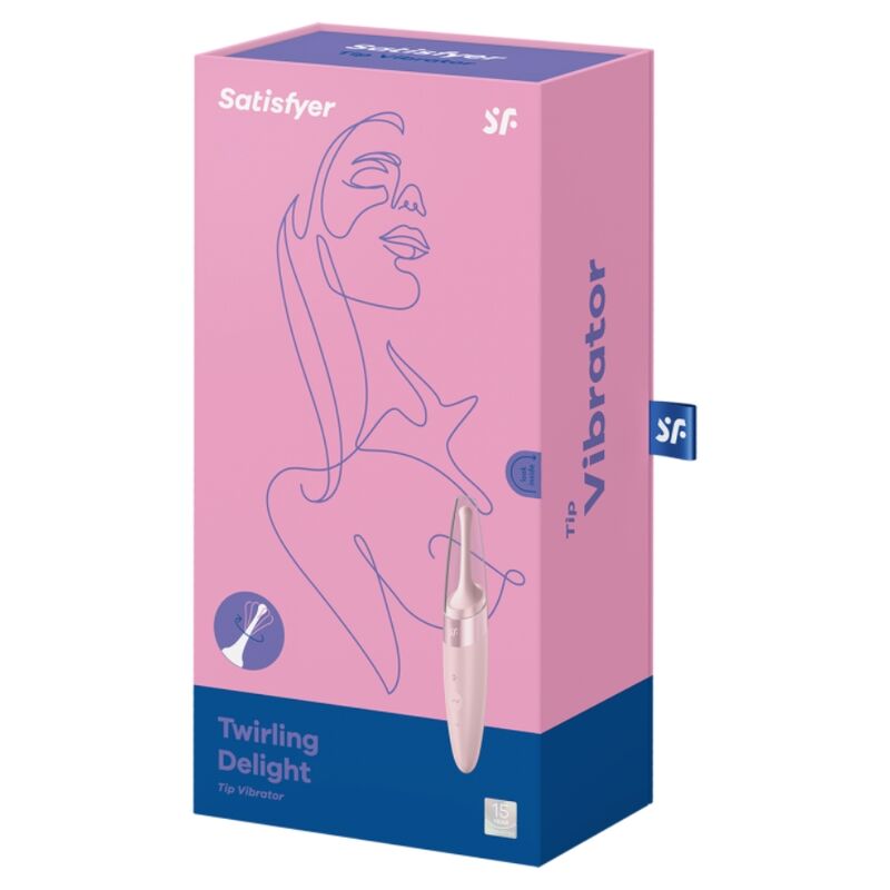 ESTIMULADOR DE CLITÓRIS TWIRLING DELIGHT ROSA
