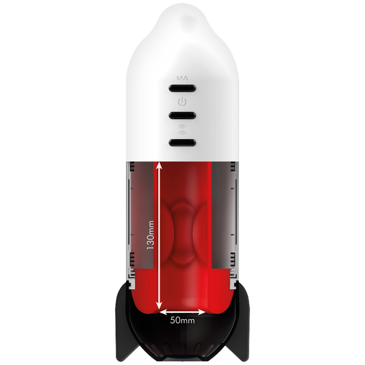 ROCKET MASTURBATOR TECNOLOGIA DE COMPRESSO SUAVE E VIBRAÇÃO