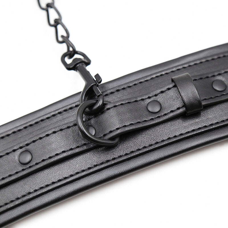RESTRIÇÕES DE PULSO OHMAMA FETISH - PRETO