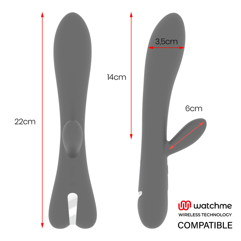 ERIK VIBRADOR WATCHME WIRELESS TECNOLOGIA COMPATÍVEL
