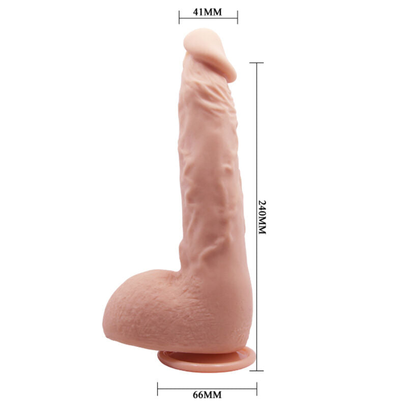 DILDO REALISTA JASON NATURAL 24 CM