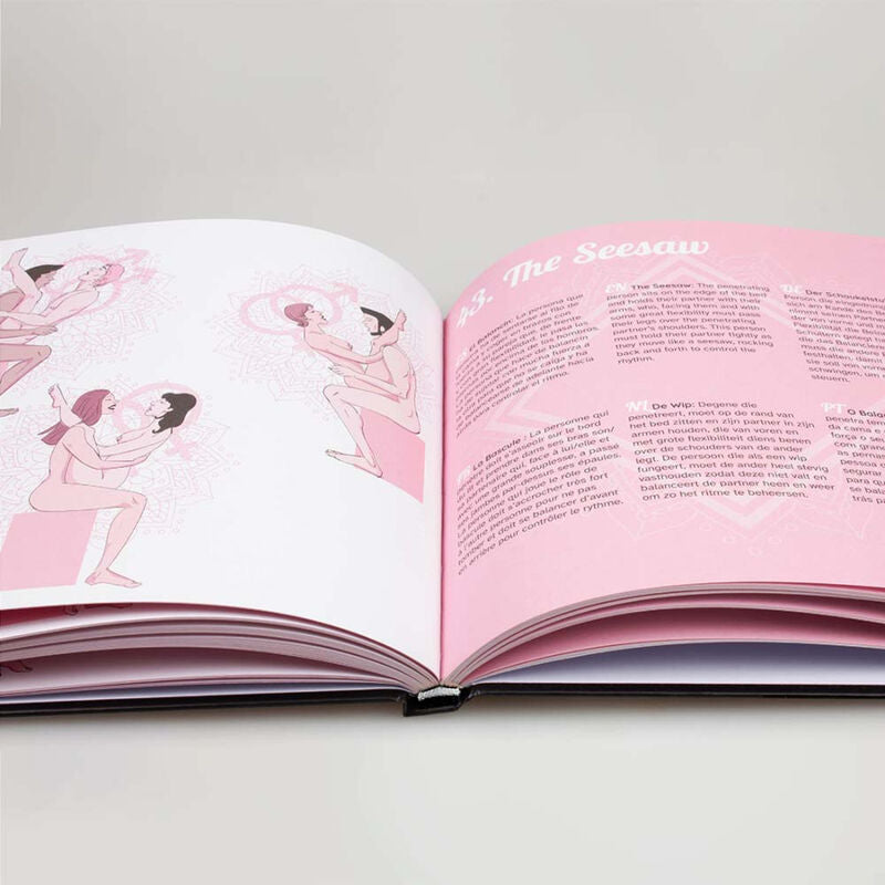 LIVRO DE POSIÇÕES SEXUAIS KAMASUTRA (ES/EN/DE/FR/NL/PT)