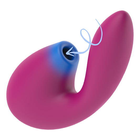 SUCÇÃO CLITORIANA E PODEROSO VIBRADOR G-SPOT RUSH