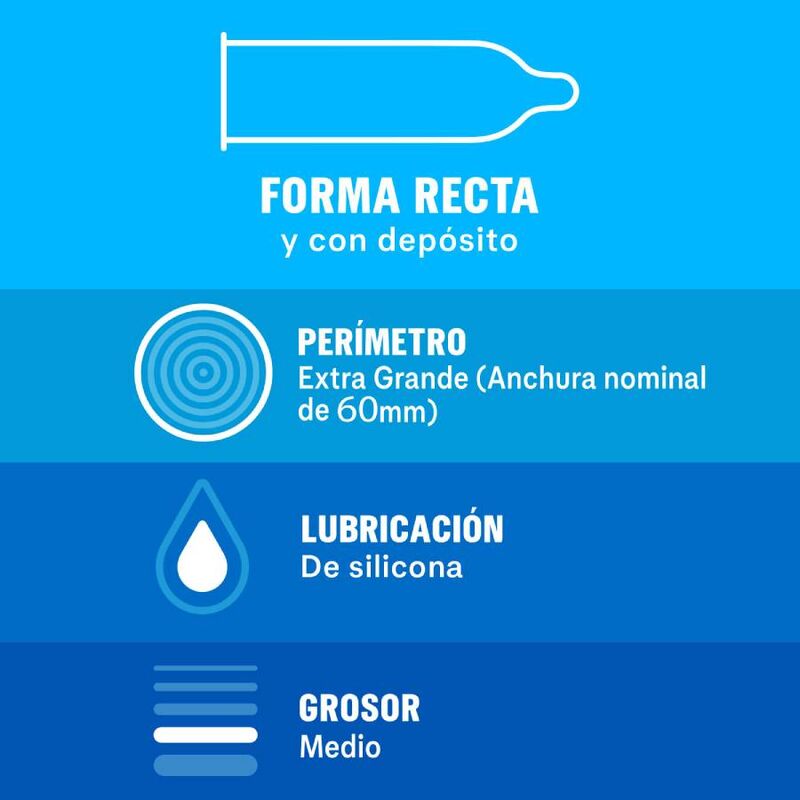 PRESERVATIVOS DUREX NATURAL XL 12 UNIDADES