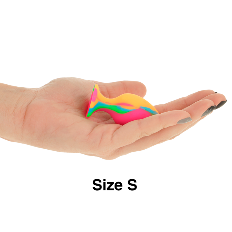 CONJUNTO DE PLUG ANAL DE SILICONE MULTICOLORIDO