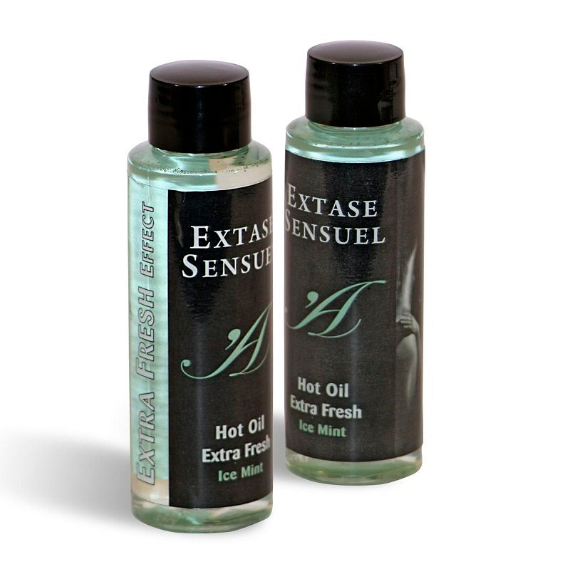 ÓLEO DE MASSAGEM COM EFEITO GELO EXTRA FRESCO 100 ML