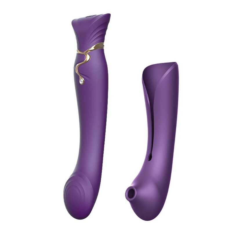 VIBRADOR QUEEN SET PULSE WAVE CLIT STIM