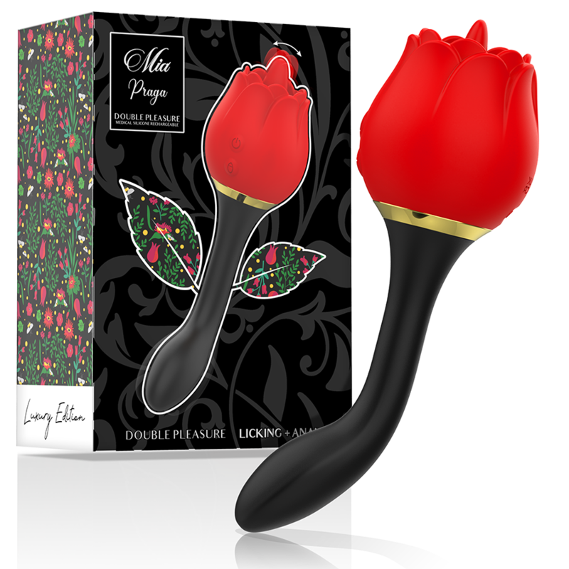 ROSA DUPLO PRAZER LICKING + ANAL