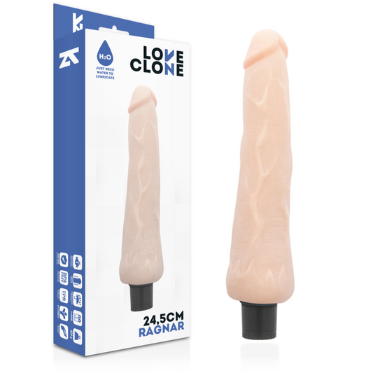 VIBRADOR AUTO LUBRIFICANTE RAGNAR 24.5 CM -O- 3.5 CM