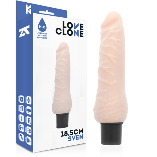 VIBRADOR AUTO LUBRIFICANTE SVEN 18.5 CM -O- 3.3 CM