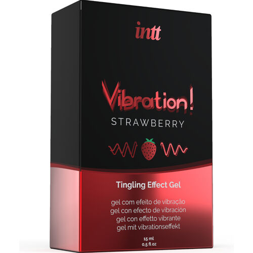 PODEROSO ESTIMULANTE ÍNTIMO GEL VIBRANTE LÍQUIDO ESTIMULANTE MORANGO 15ML