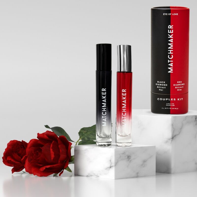 CONJUNTO DE 2 PEÇAS FEROMONIA PARA CASAIS ATRAIR ELA E ELE 20 ML