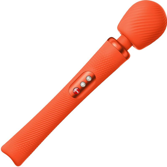 VIBRADOR VIM SILICONE RECARREGÁVEL VIBRATÓRIA PESADA RUMBLE WAND