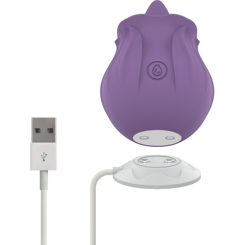 VIOLET CL TORIS STIMULATOR 10 VIBRATIONS LILÁS