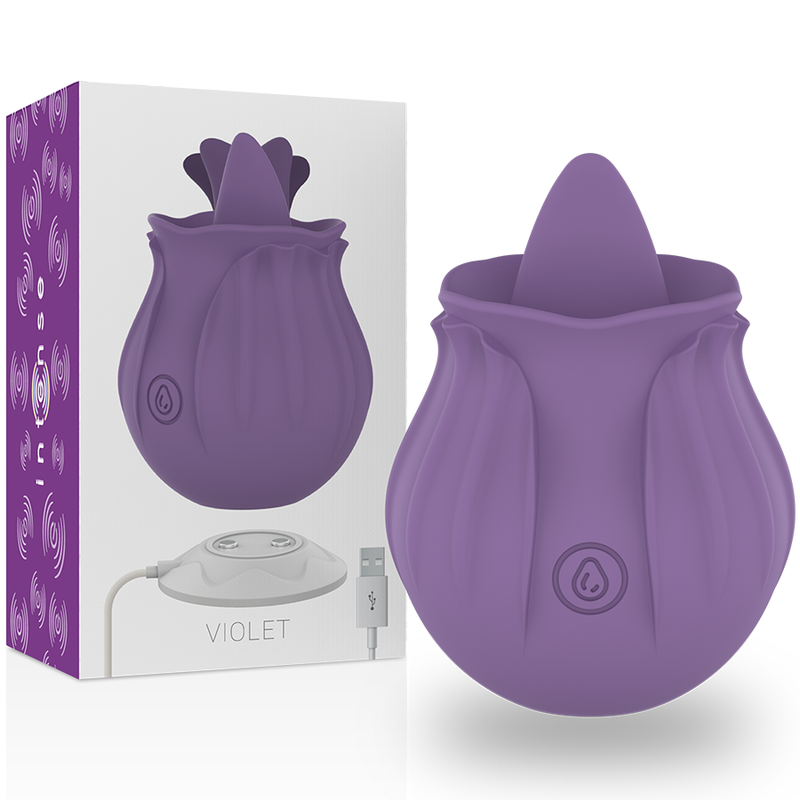 VIOLET CL TORIS STIMULATOR 10 VIBRATIONS LILÁS