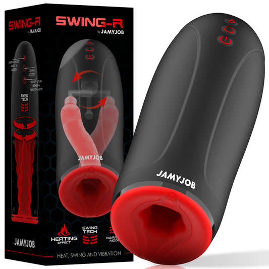 EFEITO DE AQUECIMENTO SWING-R, TECNOLOGIA DE SWING E MASTURBADOR DE VIBRAÇÃO