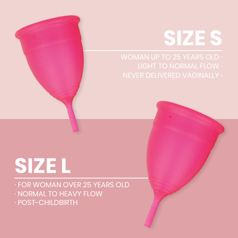 COPO MENSTRUAL DE SILICONE