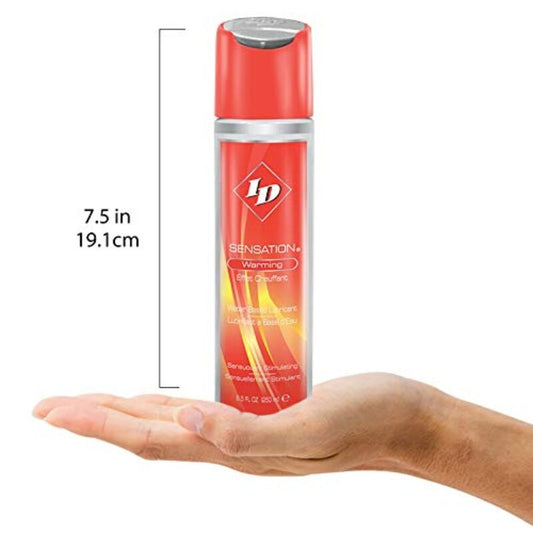 LUBRIFICANTE BASE DE ÁGUA COM EFEITO CALOR 250 ML