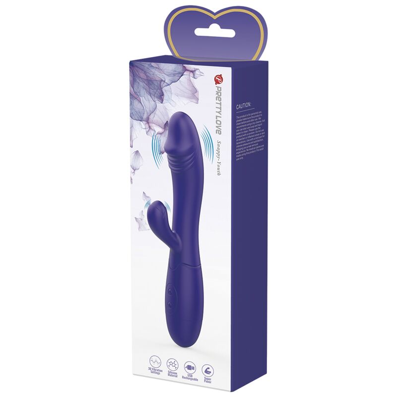 VIBRADOR SNAPPY YOUTH E ESTIMULADOR DE PONTO G