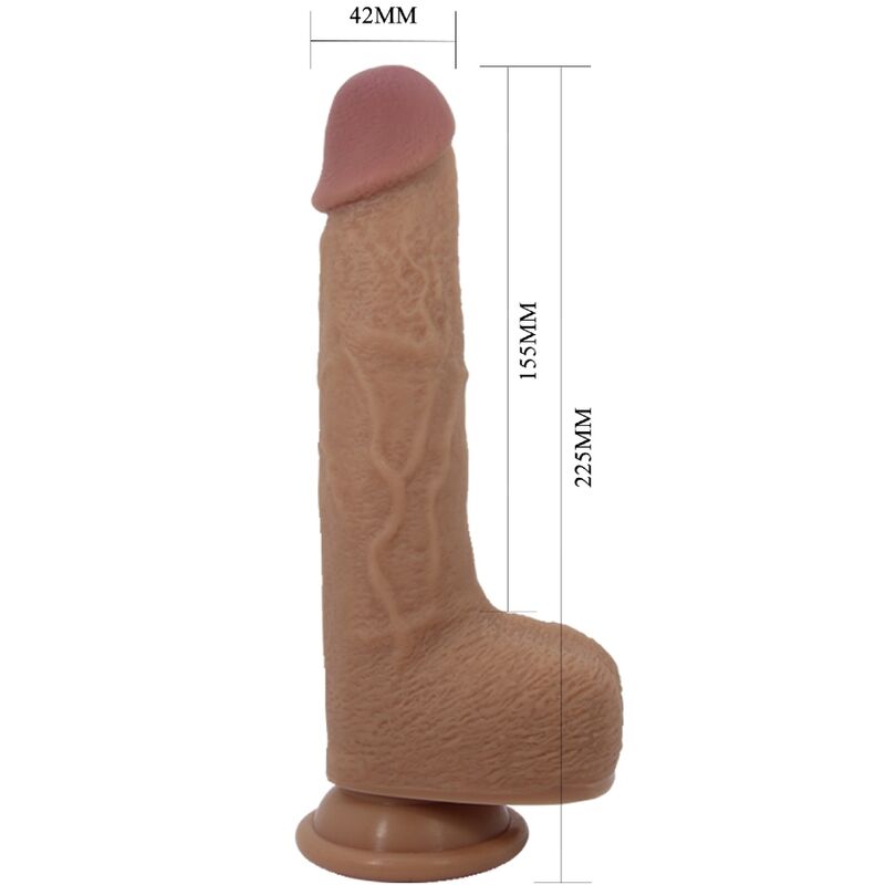 VIBRADOR TOMMY REALISTIC DILDO 22.5 CM