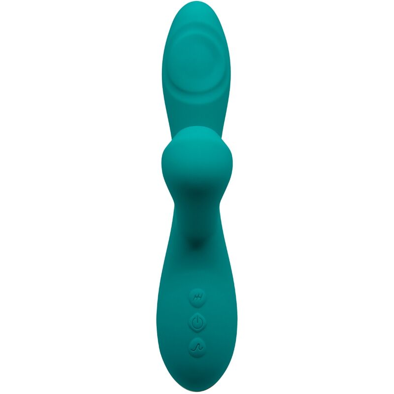 VIBRADOR CARIBBEAN SHINE E SUCKER AZUL