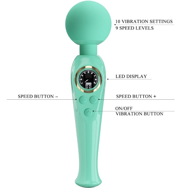 VIBRADOR DE VARINHA PRETY LOVE