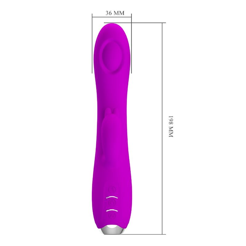 VIBRADOR SUCKER RECARREGÁVEL REGINA ROXO