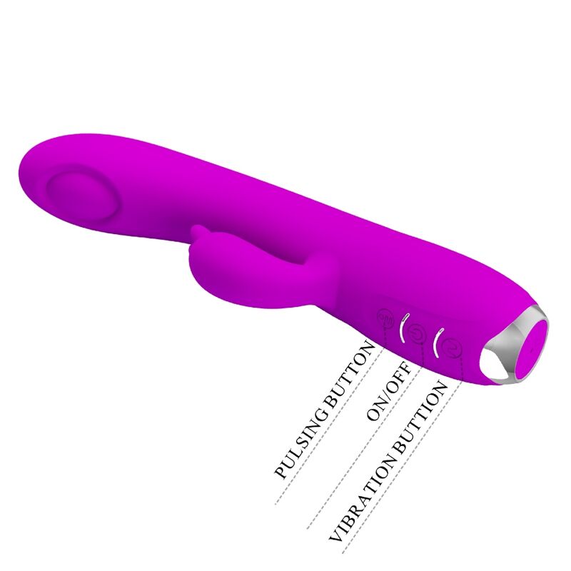 VIBRADOR SUCKER RECARREGÁVEL REGINA ROXO