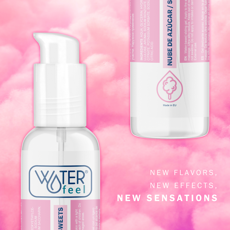 DOCES LUBRIFICANTES À BASE DE ÁGUA WATERFEEL 175 ML