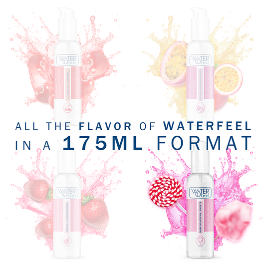 DOCES LUBRIFICANTES À BASE DE ÁGUA WATERFEEL 175 ML