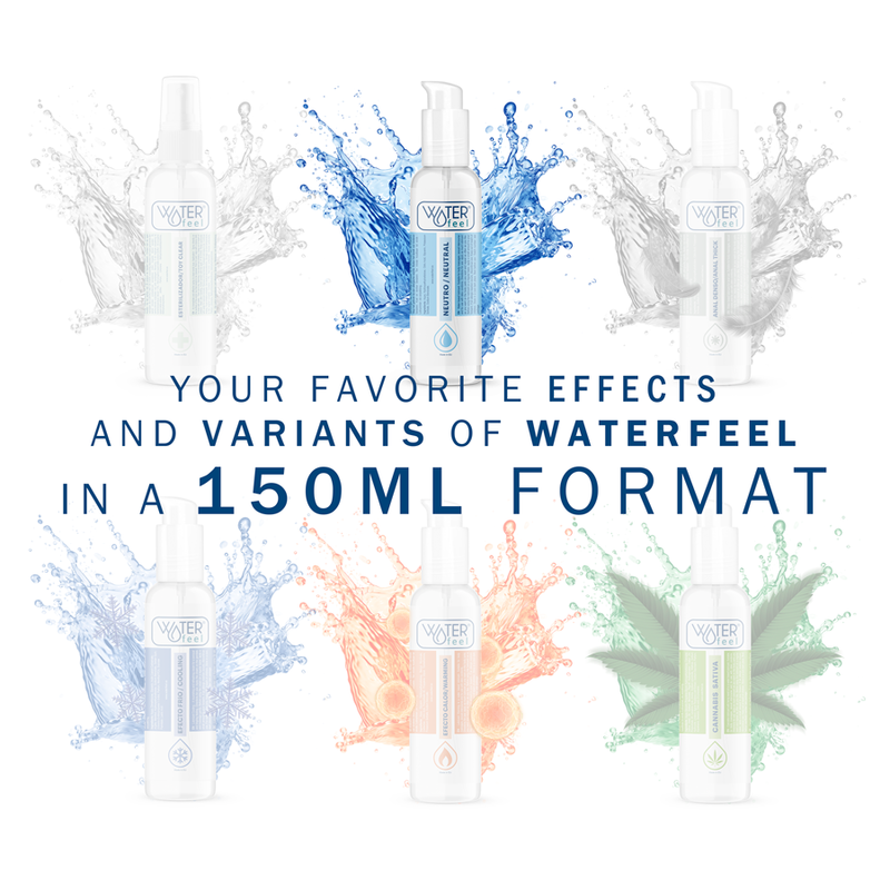 LUBRIFICANTE NATURAL WATERFEEL 150 ML