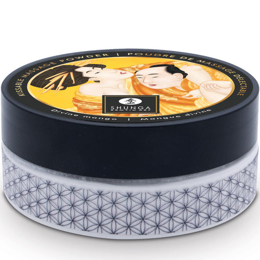 KIT DE PÓ DE MASSAGEM COMESTÍVEL MANGA