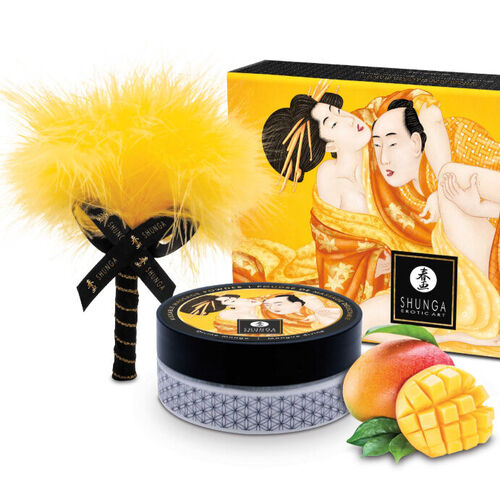 KIT DE PÓ DE MASSAGEM COMESTÍVEL MANGA