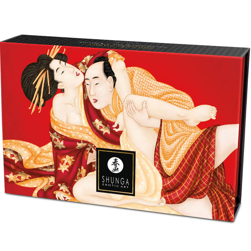 KIT DE PÓ DE MASSAGEM COMESTÍVEL DE MORANGO