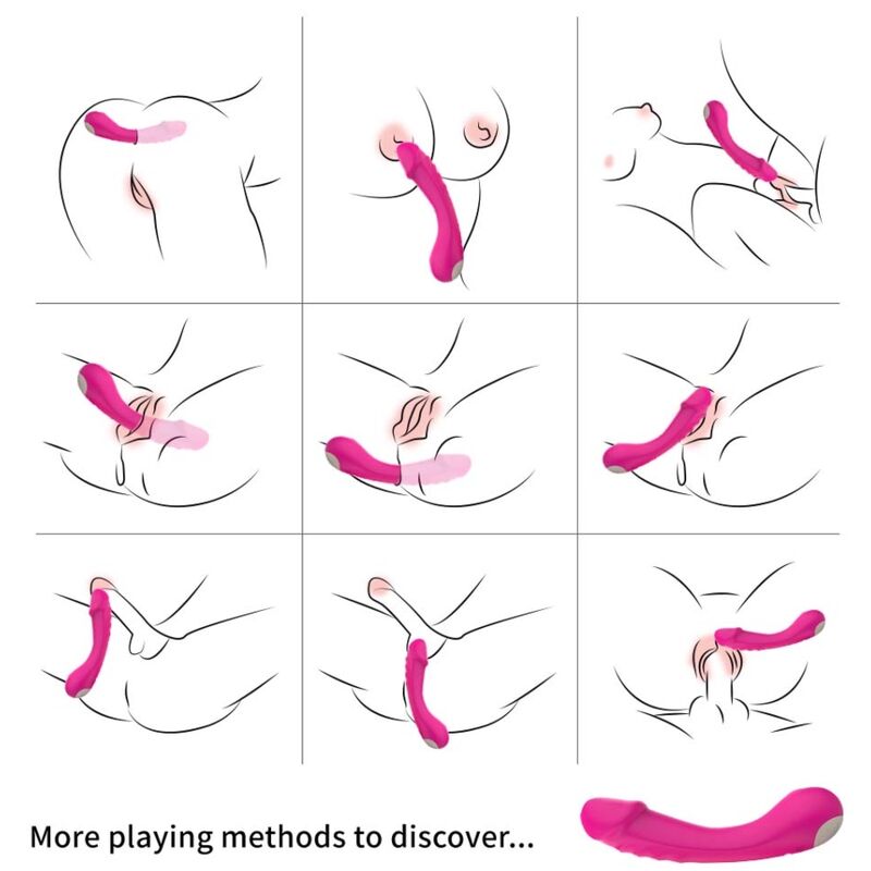 VIBRADOR DILDO G-SPOT SILICONE