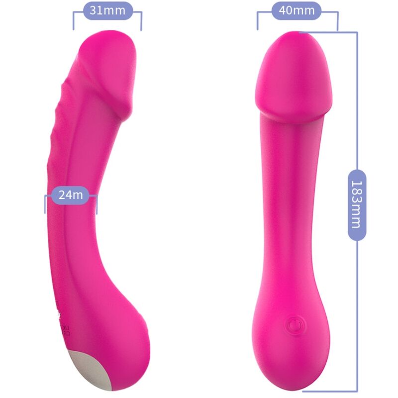 VIBRADOR DILDO G-SPOT SILICONE