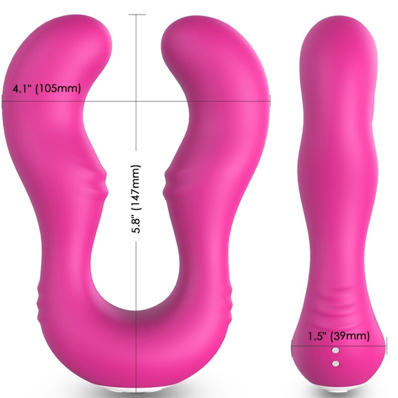 VIBRADOR SERAPH DUPLO CONTROLE REMOTO