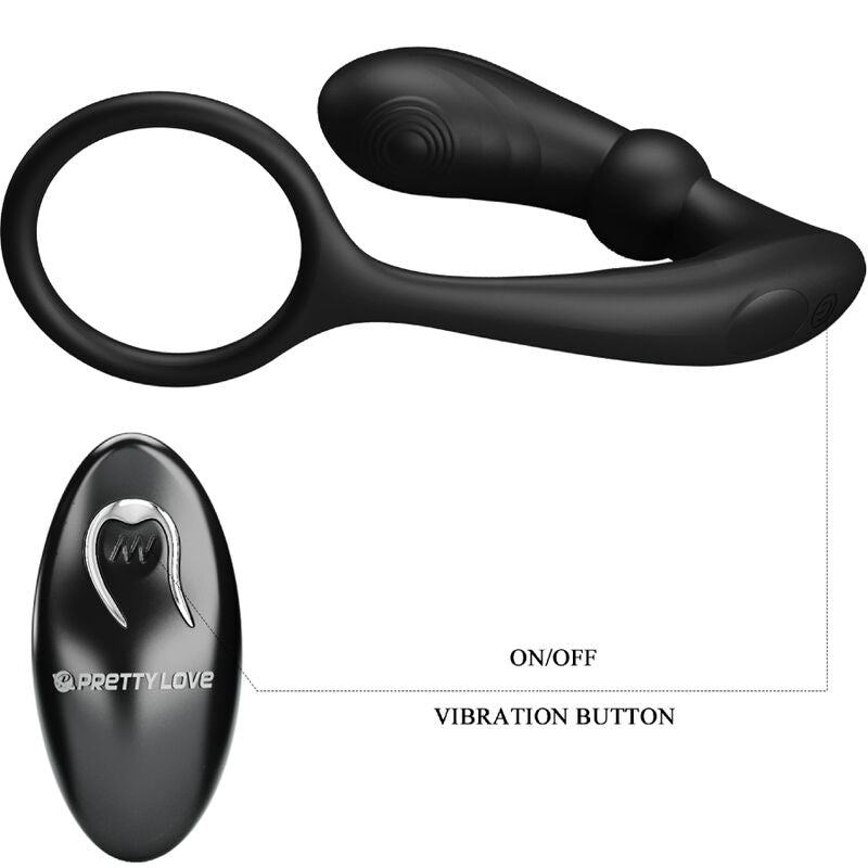 ANEL ANAL E VIBRADOR WARREN BLACK