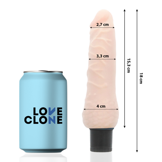 VIBRADOR AUTO LUBRIFICANTE SVEN 18.5 CM -O- 3.3 CM