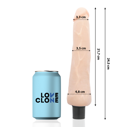 VIBRADOR AUTO LUBRIFICANTE RAGNAR 24.5 CM -O- 3.5 CM