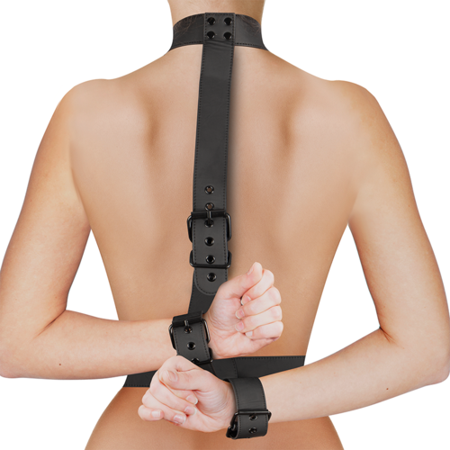 CONJUNTO DE RESTRAINT CORPORAL DE COLAR E PULSO