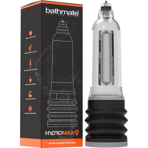 HYDROMAX 9 BOMBA DE AUMENTO DO PÉNIS TRANSPARENTE